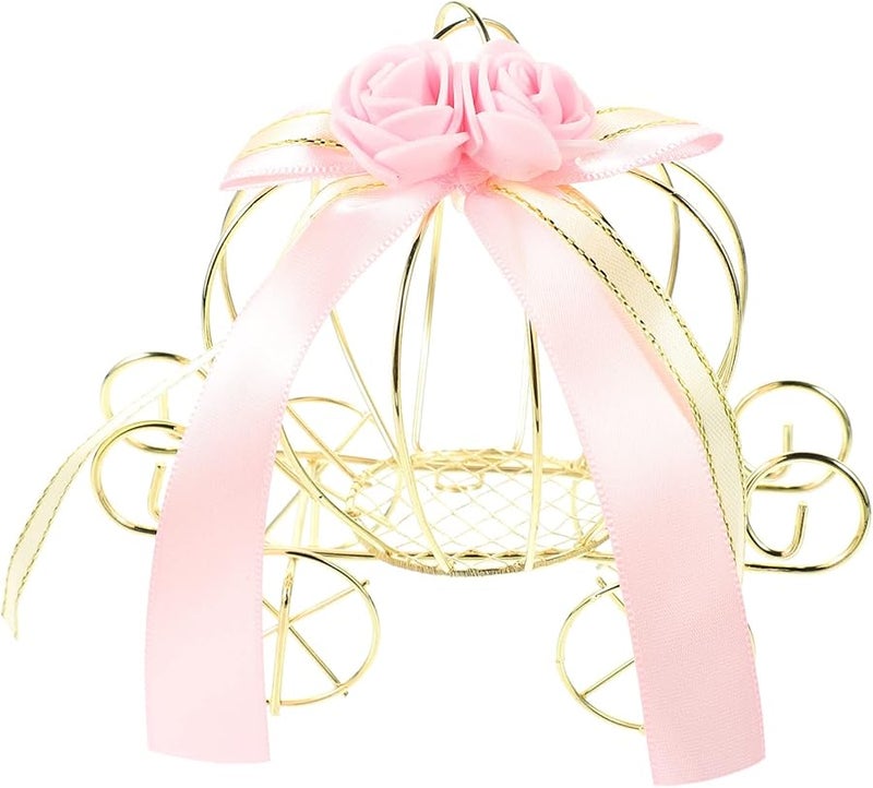 Assorted Color Chocolate Candy Box Pumpkin Carriage Wedding Birthday Party Centerpiece - Image 1